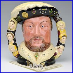 Royal Doulton King Henry VIII D6888 Two Handle Limited Edition Character Jug