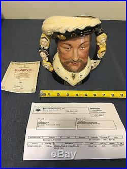 Royal Doulton King Henry VIII Large Character Jug D6888