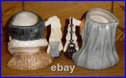 Royal Doulton King Philip & Queen Elizabeth Armada Character Jugs D6821 D6822