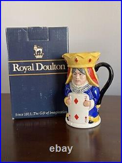 Royal Doulton King and Queen of Diamonds Double Sided Toby Jug D6969 #871/2500