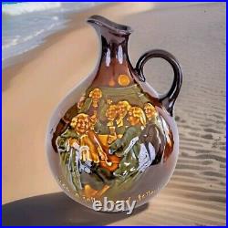 Royal Doulton Kingsware He's Jolly Good Fellow Globular Whisky Flask Jug 1923