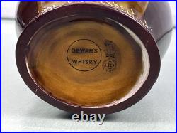 Royal Doulton Kingsware Mr. Micawber The Ever-Expectant Jug Dewar's Whiskey