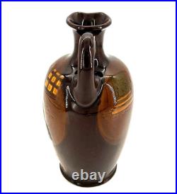 Royal Doulton Kingsware Mr. Pickwick Whiskey Flask Decanter Bottle Jug 1915
