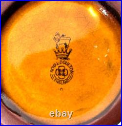 Royal Doulton Kingsware Mr. Pickwick Whiskey Flask Decanter Bottle Jug 1915