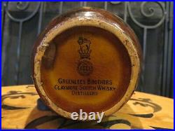 Royal Doulton Kingsware Pirates Greenlees Brother Claymore Whisky Flask Jug 1909