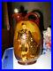 Royal-Doulton-Kingsware-The-Pipe-Major-Dewar-s-Whisky-Jug-Bottle-1910-Rare-Art-01-zio