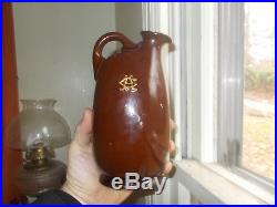 Royal Doulton Kingsware The Pipe Major Handled Pottery Whiskey Jug 1910 Era