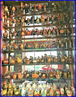 Royal Doulton Kingsware Watchman Dewars Whiskey Miniature Flask Decanter Jug