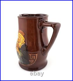 Royal Doulton Kingsware William Hogarth Whiskey Water Motto Pitcher Jug Mint