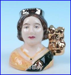 Royal Doulton LE 2500 Set 6 Kings & Queens of the Realm Tiny Toby Character Jug
