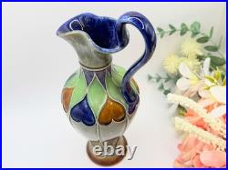 Royal Doulton Lambeth Art Nouveau Stoneware Jug / Vase / Ewer c. 1902-1922
