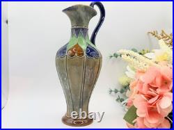 Royal Doulton Lambeth Art Nouveau Stoneware Jug / Vase / Ewer c. 1902-1922