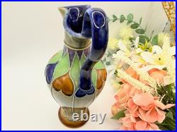 Royal Doulton Lambeth Art Nouveau Stoneware Jug / Vase / Ewer c. 1902-1922