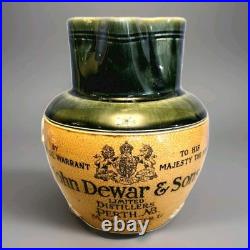 Royal Doulton Lambeth John Dewar & Sons Stoneware Pint Size Whisky Water Jug