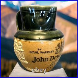 Royal Doulton Lambeth John Dewar & Sons Stoneware Pint Size Whisky Water Jug