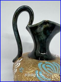 Royal Doulton Lambeth Slaters Patent-Tapestry-Handled Ewer Jug Pitcher