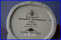 Royal Doulton Large Bahamas Policeman D6912 Ltd Ed Character Jug