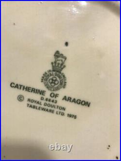 Royal Doulton Large CATHERINE OF ARAGON Toby Mug Jug 1975 England