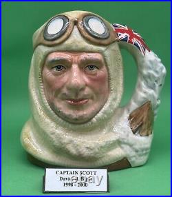 Royal Doulton Large Captain Scott Character Jug, D7116, 7