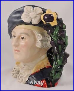 Royal Doulton Large Character Jug Bonnie Prince Charlie D6858