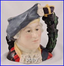 Royal Doulton Large Character Jug Bonnie Prince Charlie D6858