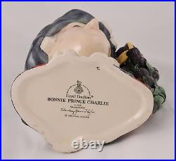 Royal Doulton Large Character Jug Bonnie Prince Charlie D6858