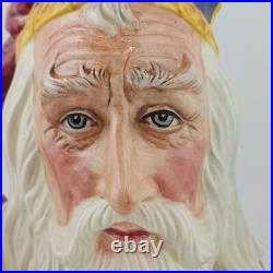 Royal Doulton Large Character Jug D7117 Merlin 6666 RD