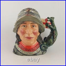 Royal Doulton Large Character Jug D7129 St George 7502 RD