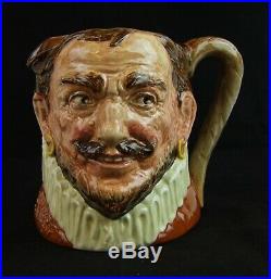 Royal Doulton Large Character Jug Drake Style One D6115 Made in England