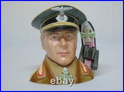 Royal Doulton Large Character Jug Field Marshal Erwin Rommel -d7288 Ltd. Ed. 100