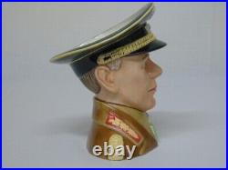 Royal Doulton Large Character Jug Field Marshal Erwin Rommel -d7288 Ltd. Ed. 100