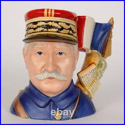 Royal Doulton Large Character Jug General Foch D7228 Ltd. Ed. 100