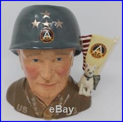 Royal Doulton Large Character Jug General Patton D7026 Special Edition of 1000