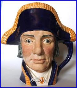 Royal Doulton Large Character Jug Lord Nelson D6336