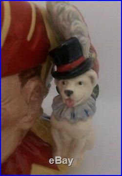 Royal Doulton Large Character Jug Punch And Judy D6946 Limited Edition Number 1