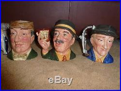 Royal Doulton Large Limited Edition THE COLLECTING WORLD Set of Character Jugs