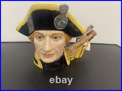 Royal Doulton Large Lord Horatio Nelson Character Jug 2004 D7236 Boxed