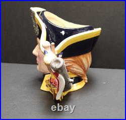 Royal Doulton Large Lord Horatio Nelson Character Jug 2004 D7236 Boxed NWT