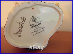 Royal Doulton Large Signed Mozart D7031 Jug In Mint Condition
