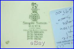 Royal Doulton Large Toby Character Jug Simple Simon D6374 1952