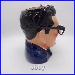 Royal Doulton Large Toby Jug Buddy Holly D 7100 Signed Michael Doulton