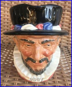 Royal Doulton Large Toby Jug England UK Beefeater D6206 6206 1946 Victoria Store