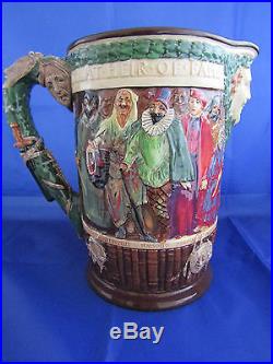 Royal Doulton Large WILLIAM SHAKESPEARE JUG issued 1933 Ltd Ed 1000 Excellent