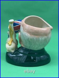 Royal Doulton Large Winston Churchill Character Jug, D6907, 6