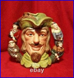 Royal Doulton Large (double handled) Jug Robin Hood D6998 with Certificate