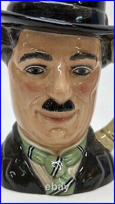 Royal Doulton Limited Edition Charlie Chaplin Toby Jug D6949 number 970 COA 1993