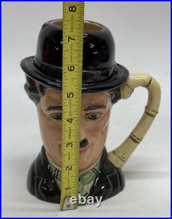 Royal Doulton Limited Edition Charlie Chaplin Toby Jug D6949 number 970 COA 1993