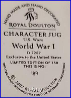 Royal Doulton Lmtd Ed. 189/350 -WW 1 R. M. S Lusitania D7267 Mug Large Mint