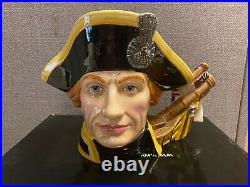 Royal Doulton Lord Horatio Nelson D7236 Toby Jug NEW IN BOX