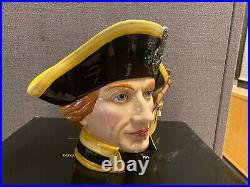 Royal Doulton Lord Horatio Nelson D7236 Toby Jug NEW IN BOX